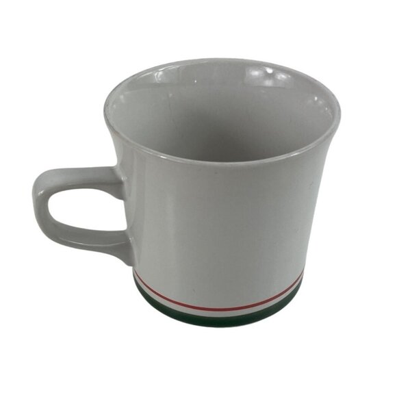 Anchor Hocking Homecoming Christmas Holly Stoneware Mug Cup - Picture 5 of 11